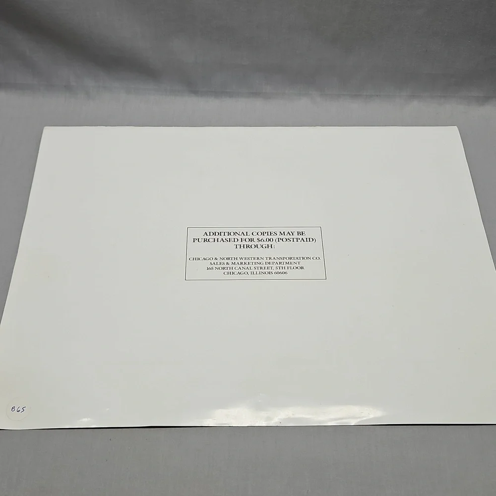 1991 Chicago And North Western System Railroad Calendar 